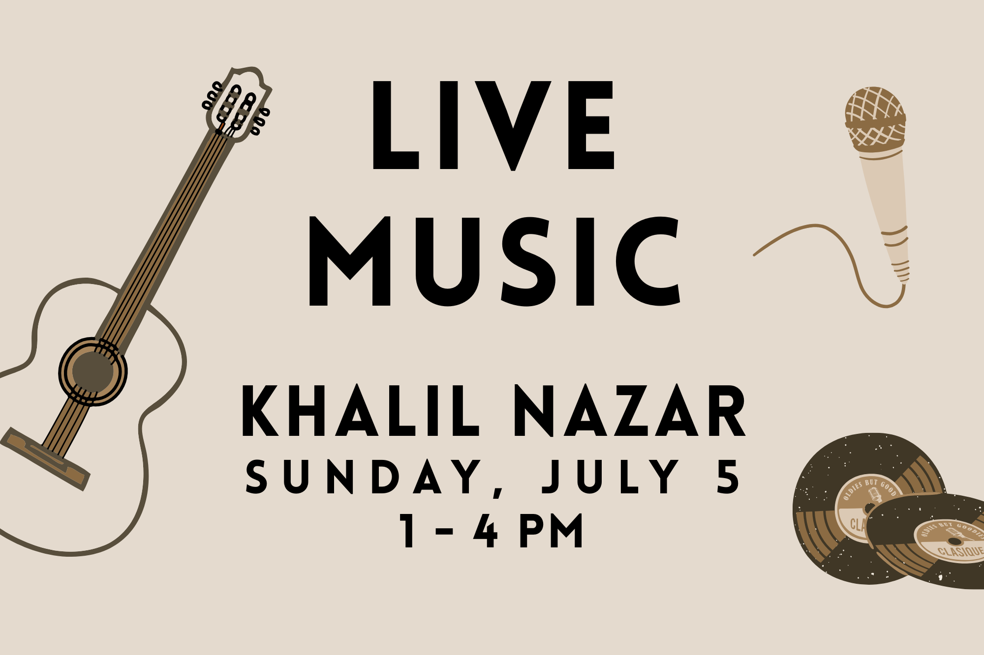 sunday, july 5 Live Music