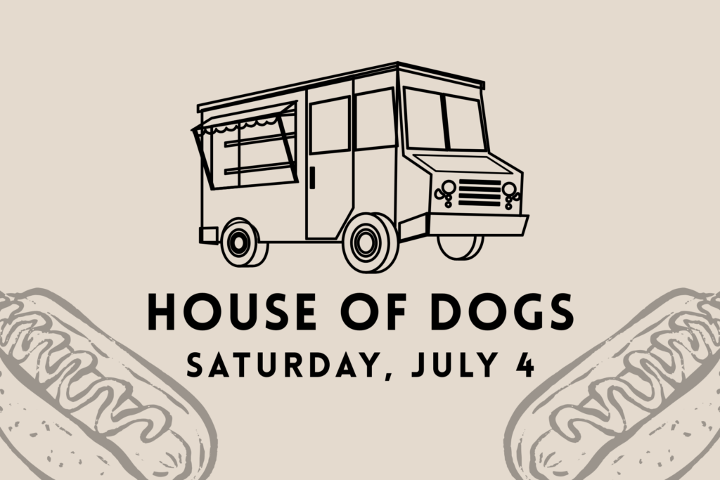 House of Dogs food truck event at Barrel Oak Winery on July 4