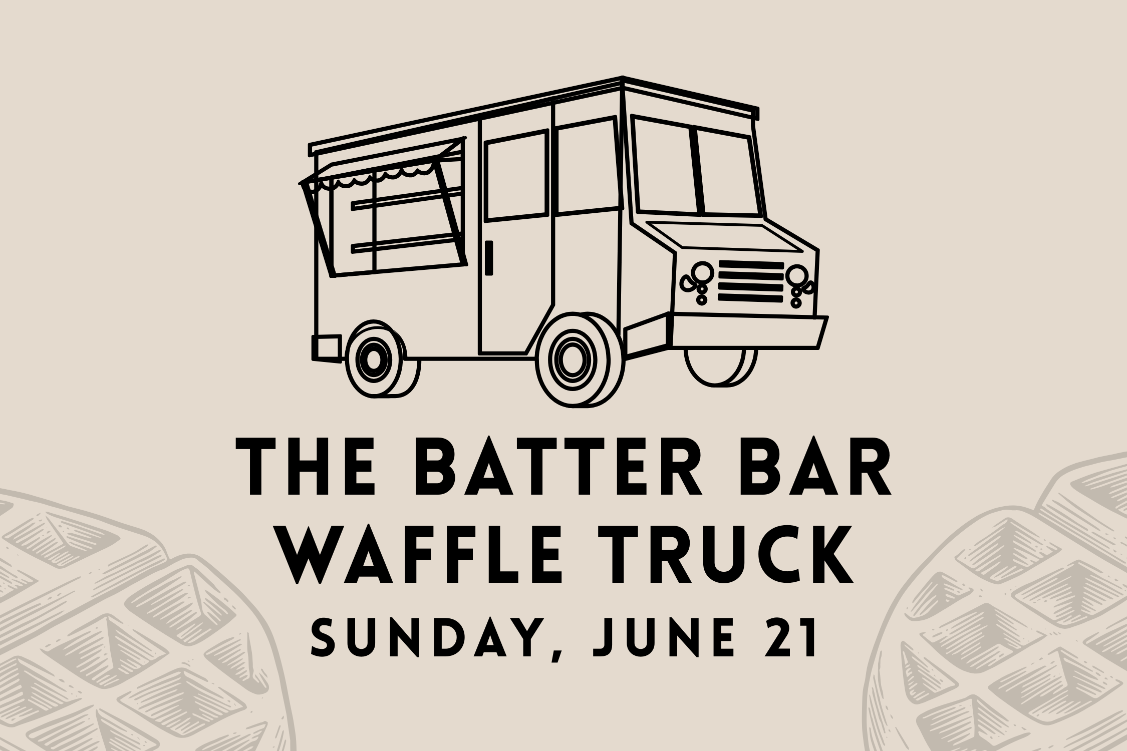 The Batter Bar Waffle Truck at Barrel Oak Winery on June 21