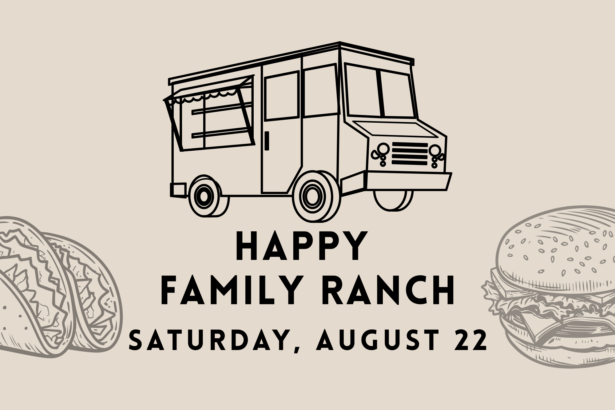 Happy Family Ranch Food Truck at Barrel Oak